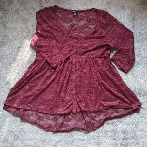 Torrid Lace Top